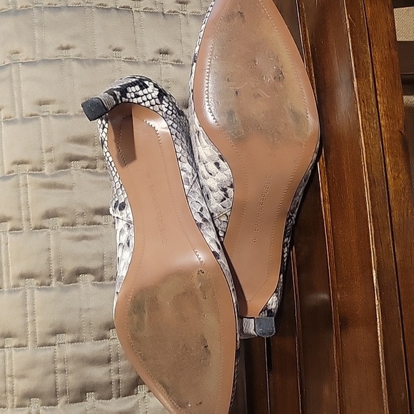 Leather Snake Heel Bootie - Picture 6 of 8